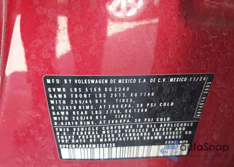 2024 Volkswagen Tiguan 2.0T Se R-Line Black from USA, damaged, VIN 3VVCB7AX9RM230725